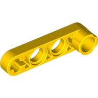 Lego rameno tenké 1x4, žlutá (282524, 4107135)